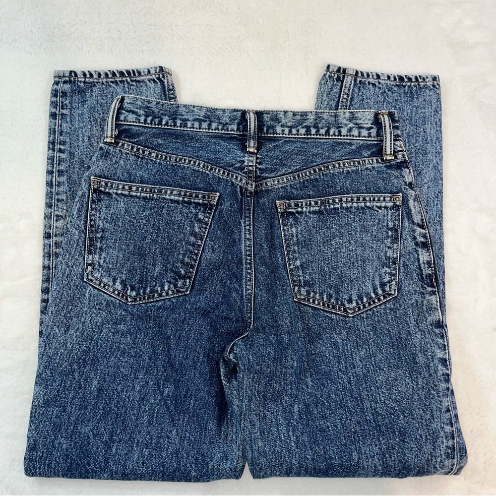 Moussy Vintage Acid Wash Boy Skinny Jeans‎ Size 27 High Rise Ankle Cropped - Picture 5 of 11